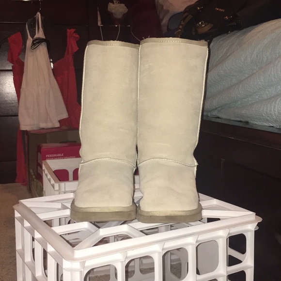 UGG Shoes - Classic tall sand white ugg boots